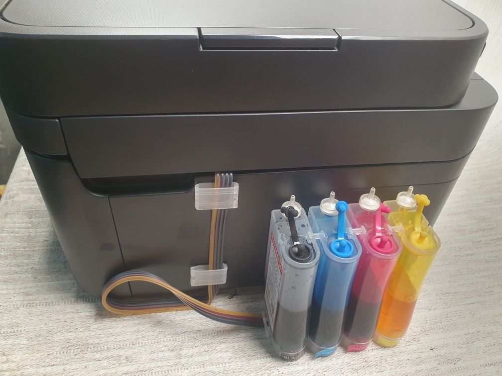 БФП з ПЗК Epson WF-2860DWF, МФУ з ПЗК, принтер