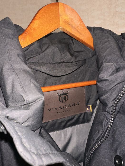 Чоловіча тепла курта подовжена на зиму, розмір L