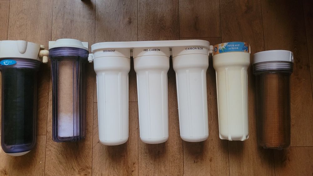 Фильтры для воды, колбы