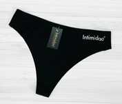 M L XL XXL gładkie stringi majtki laserowo cięte Intimidao