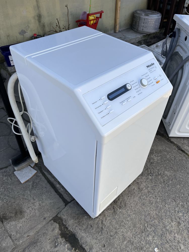 Miele W627 WPN українське меню