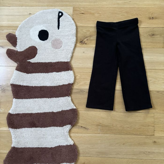 Legginsy dzwony HM 98 czarne jak nowe