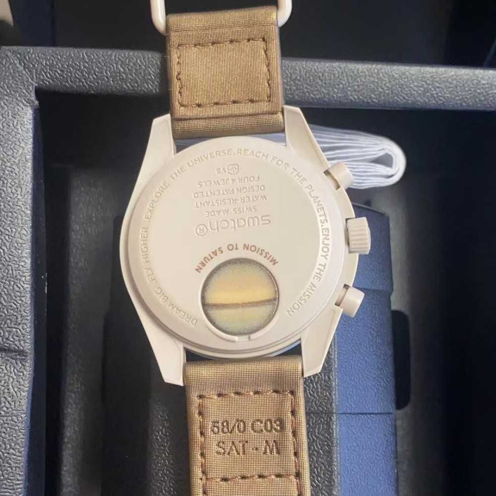 Omega x Swatch SO33T100 – Ekskluzywny Saturn PL