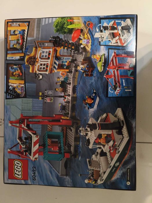 Lego 60422 Nadmorski port ze statkiem towarowym Nowy zestaw