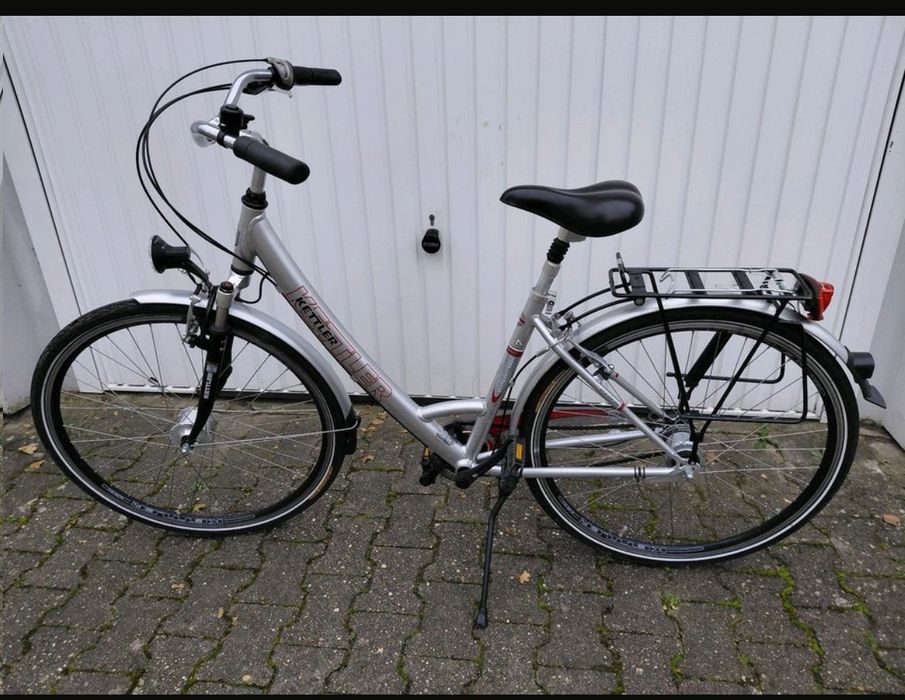 Rower Kettler Damski Wygodny 7 Biegów Prądnica Oświetlenie