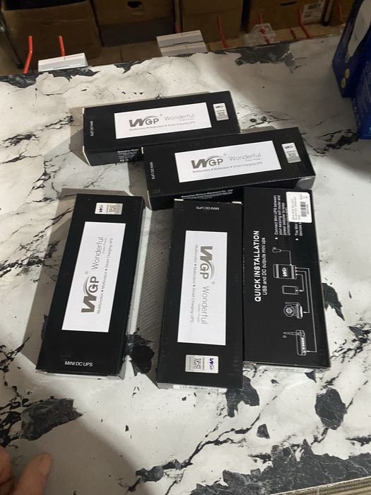 ДБЖ для роутера MINI DC UPS WGP103 (10400mAh, 5V, 9V, 12V) White