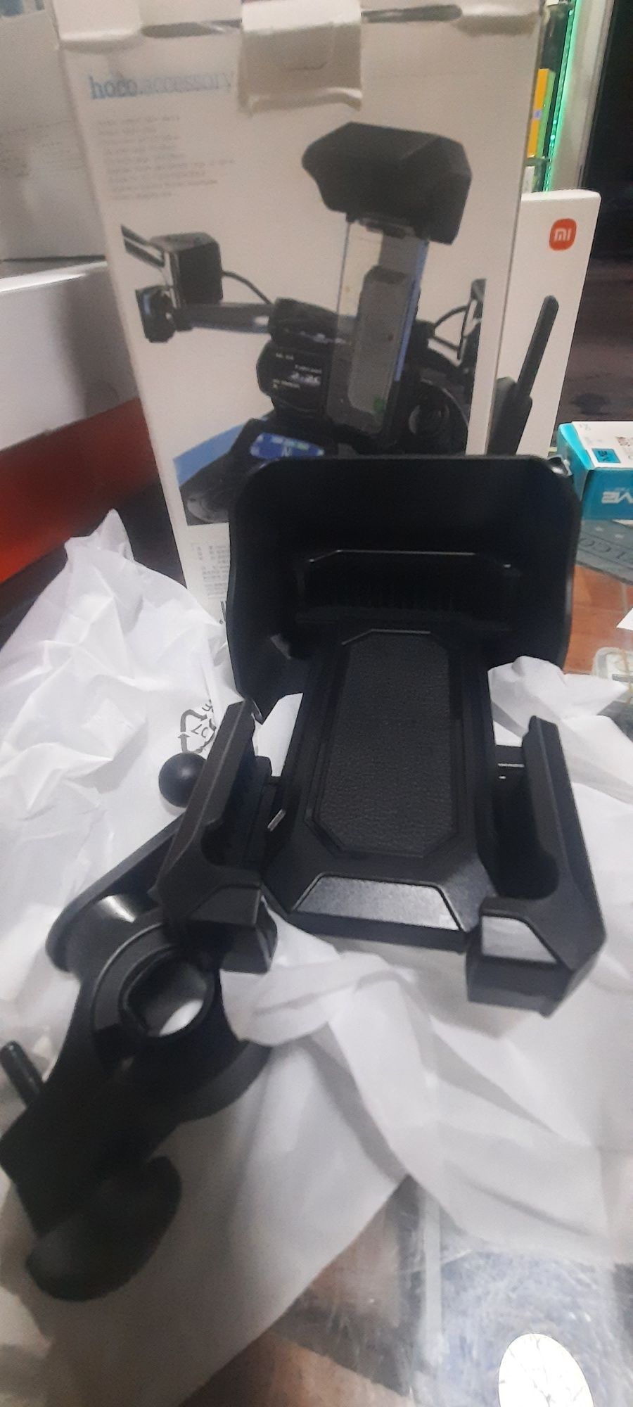 Suporte telemóvel para mota