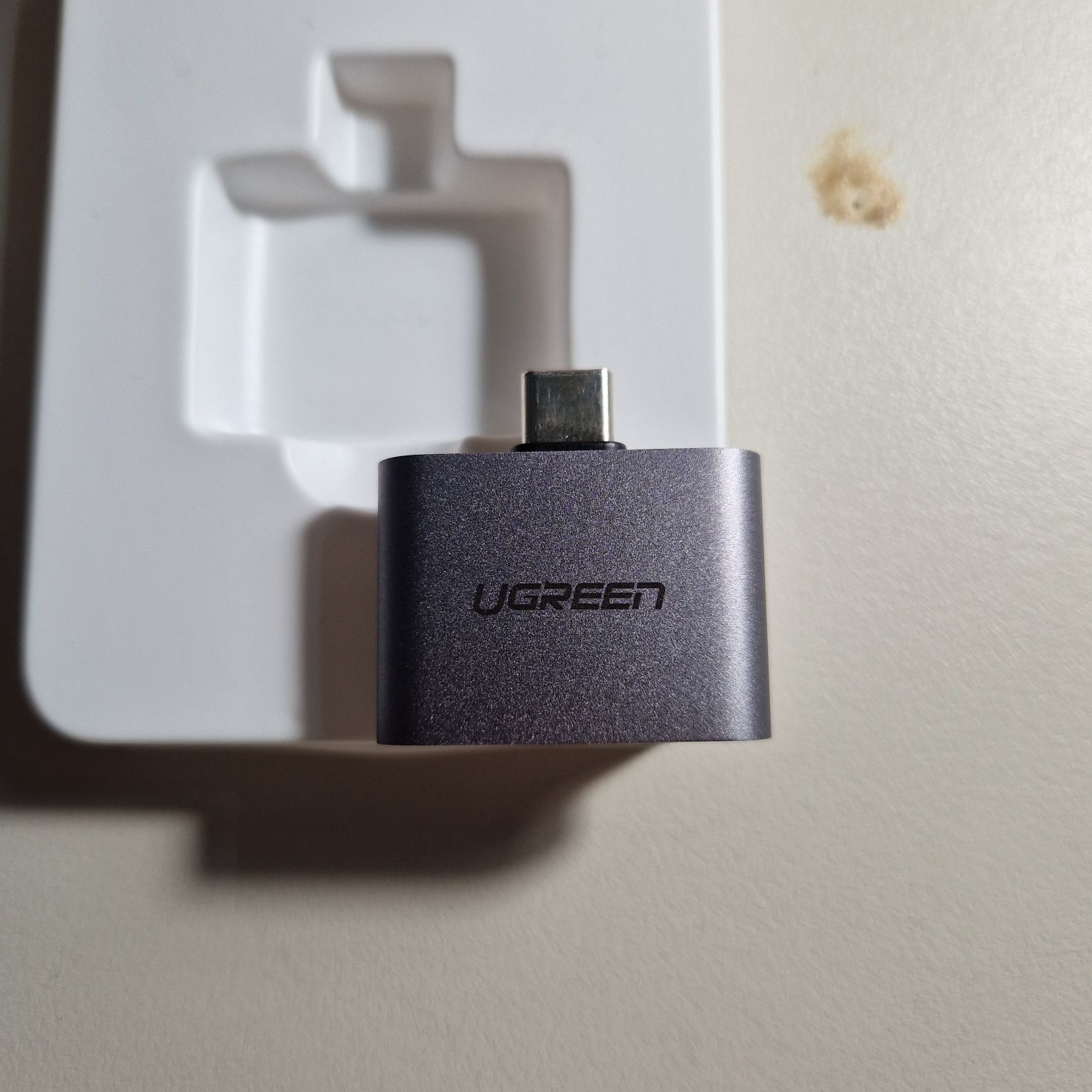 Adaptador usb-c to jack 3.5 mm e usb-c