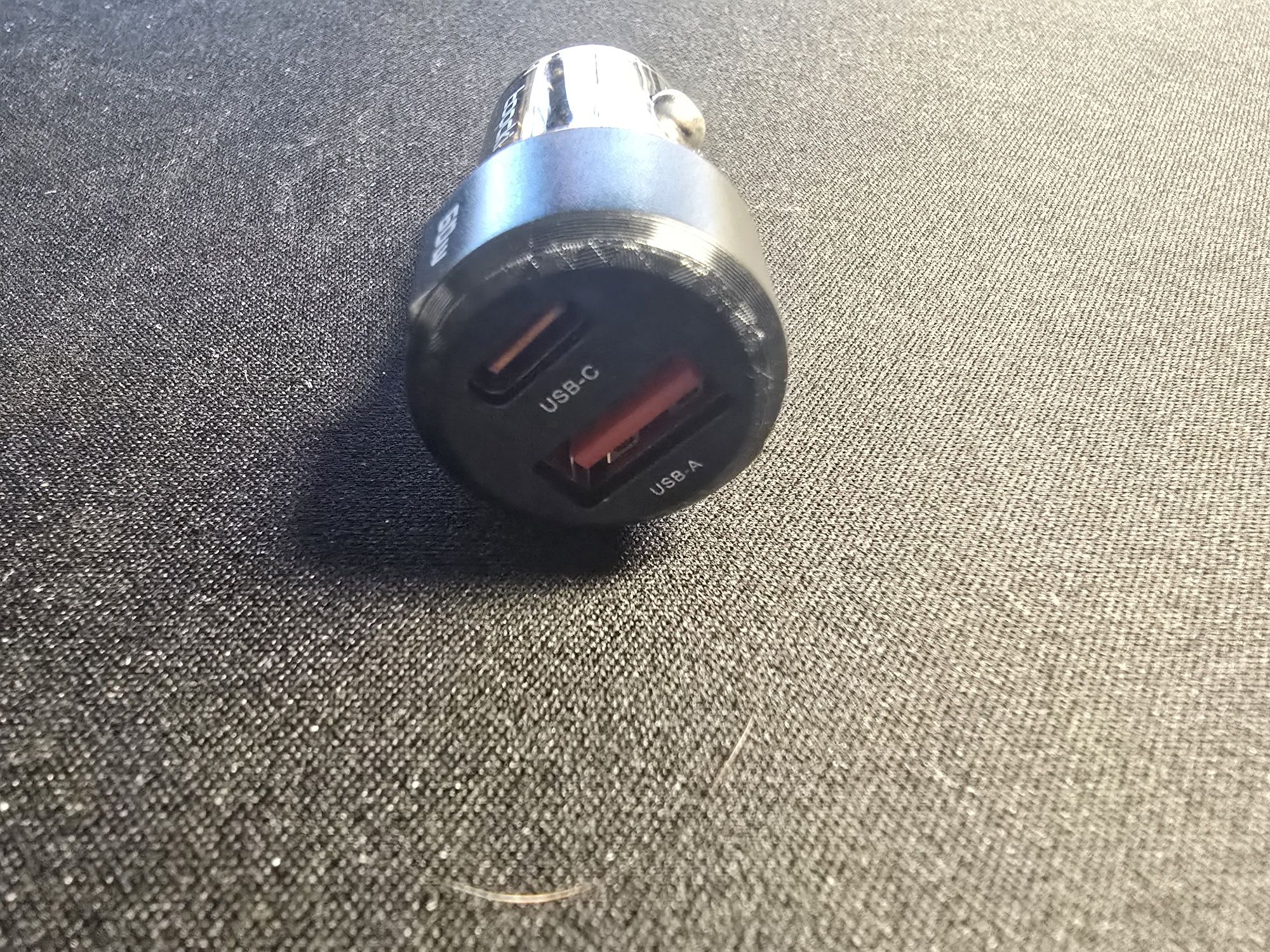 Ładowarka samochodowa 60W, Toccki, TQ-CC25A