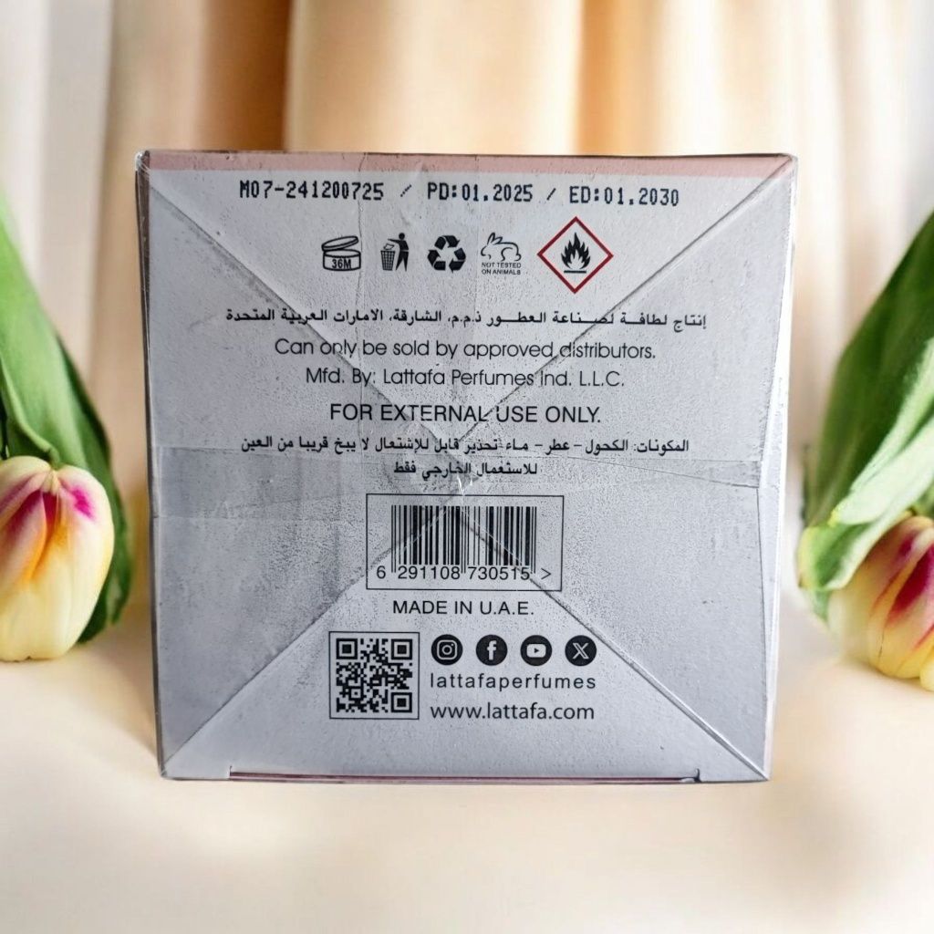 Orginalny Arabski perfum marki Lattafa Yara różowa 100 ml.