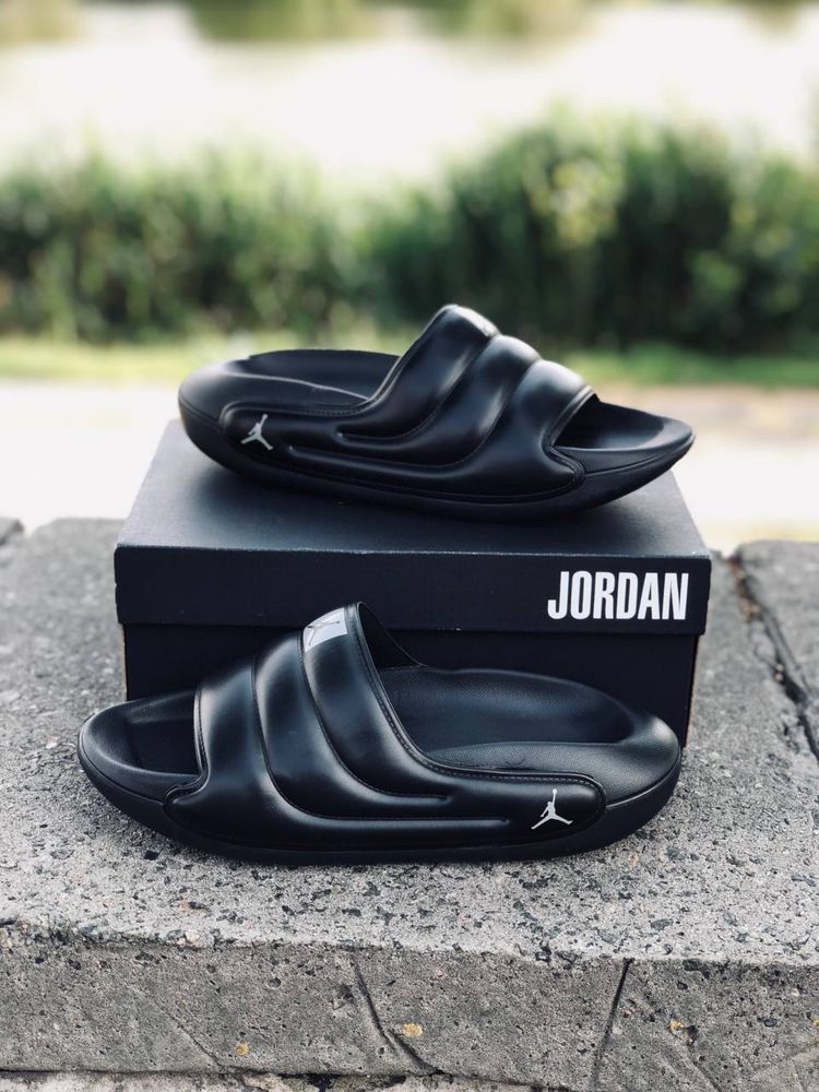 Тапочки Jordan / чоловічі тапочки Джордан / зручні капці Жордан Найк