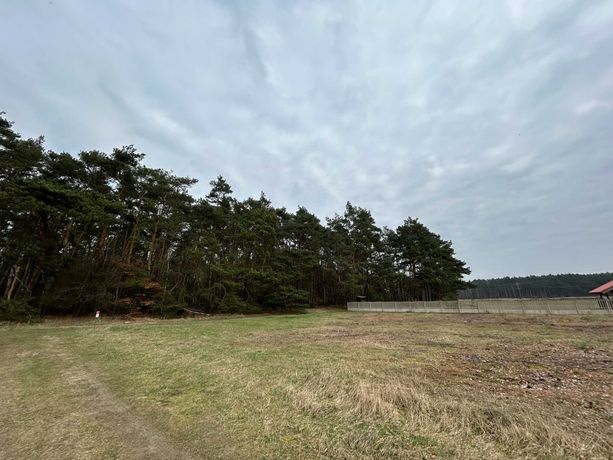 działka budowlana bezpośrednio przy lesie Raczyce