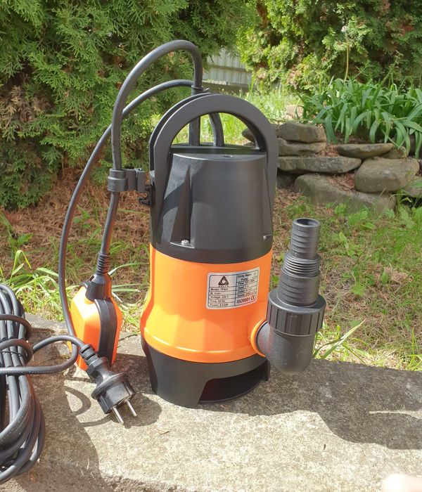 Фекальний Дренажний Насос 750W Польша (ТІЛЬКИ ДОСТАВКА ПОШТОЮ)