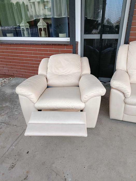 Sprzedam wypoczynek ze skóry -Skóra -skórzany –skórzana -skórzane