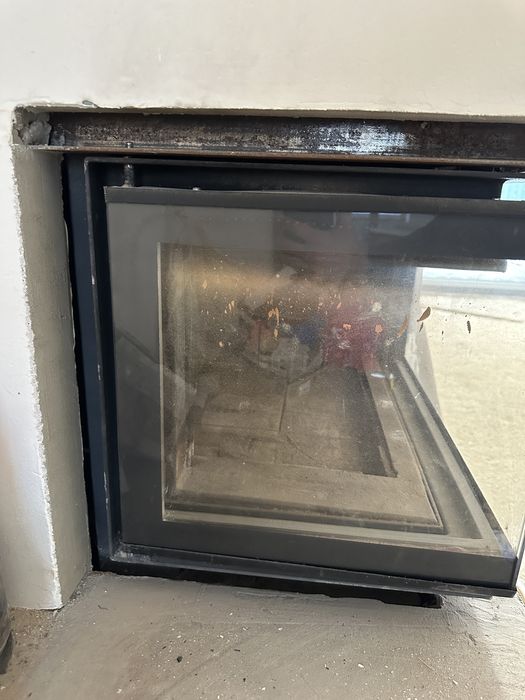 Камінна топка кутова ліва