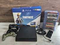 Konsola ps4 slim 500 gb Mega zestaw 20 gier