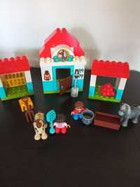 Klocki Lego Duplo Stajnia z kucykami 10868 gratis zwierzątka domowe