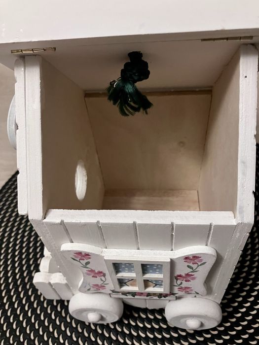 Garden&Fun lęgówka dla ptaków, biała, drewniana