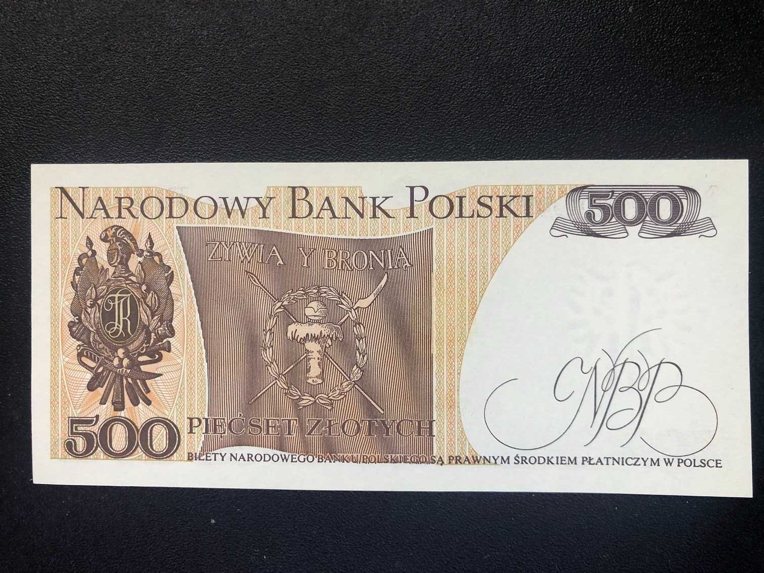 500 złotych 1982 FW 1 czerwca 1982 r.