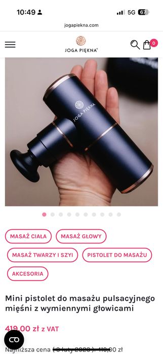 Nowy Masażer Joga Piękna