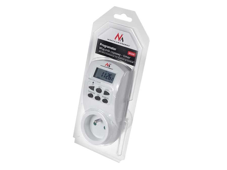 Timer wyłącznik czasowy programator cyfrowy 3600W Maclean MCE05