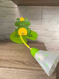 Lampka lampa kinkiet ścienny na ścianę z żabą żabka
