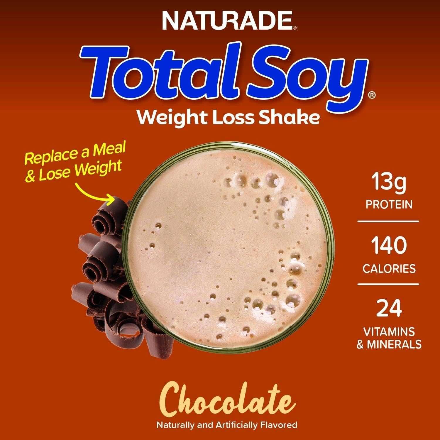 Naturade Total Soy коктейль шоколад. 540 г.