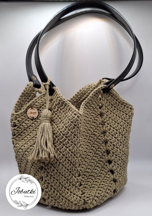 Torebka szydełkowa boho