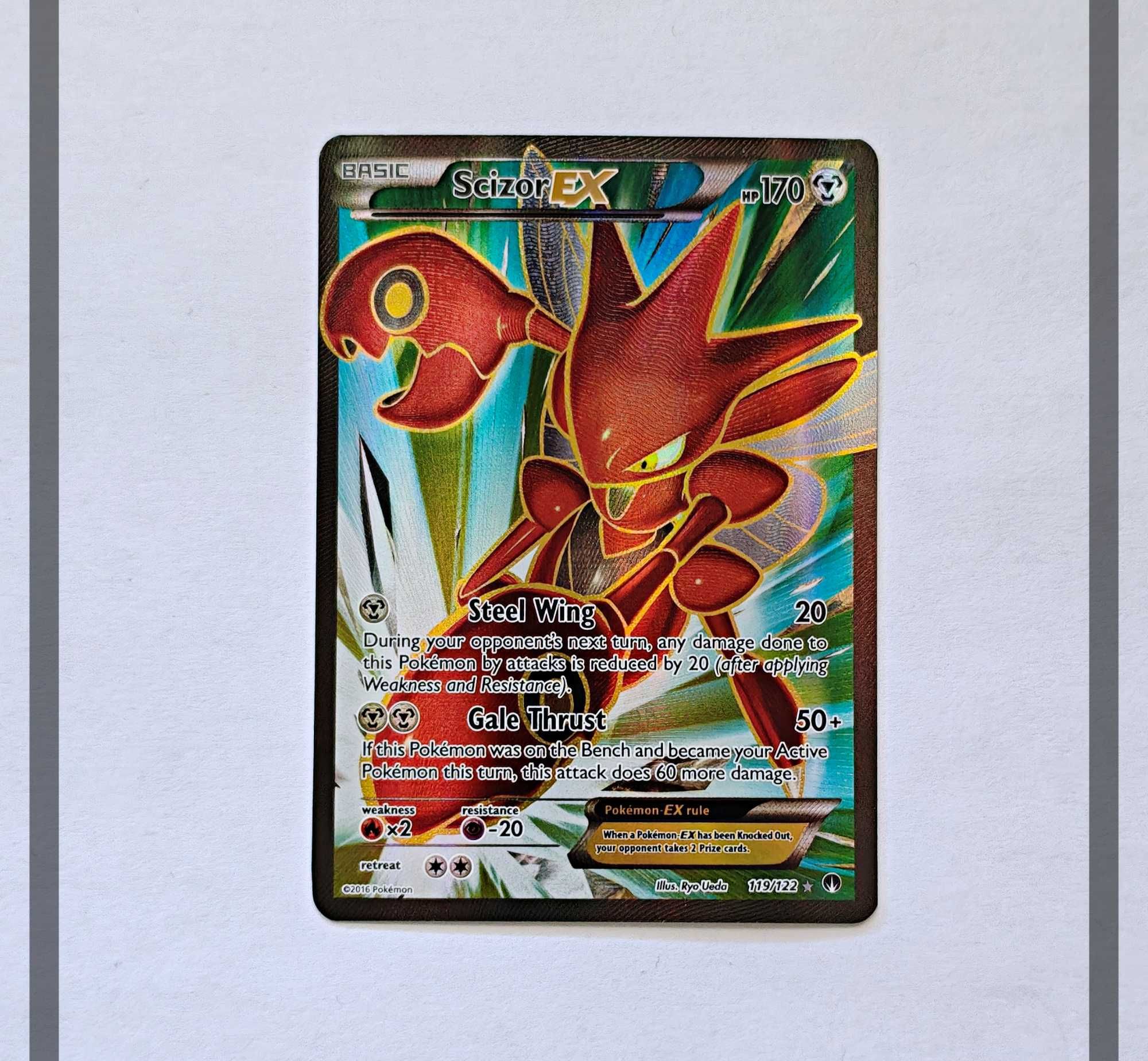 Scizor Ex 119/122 BKP Pokemon ENG-NM