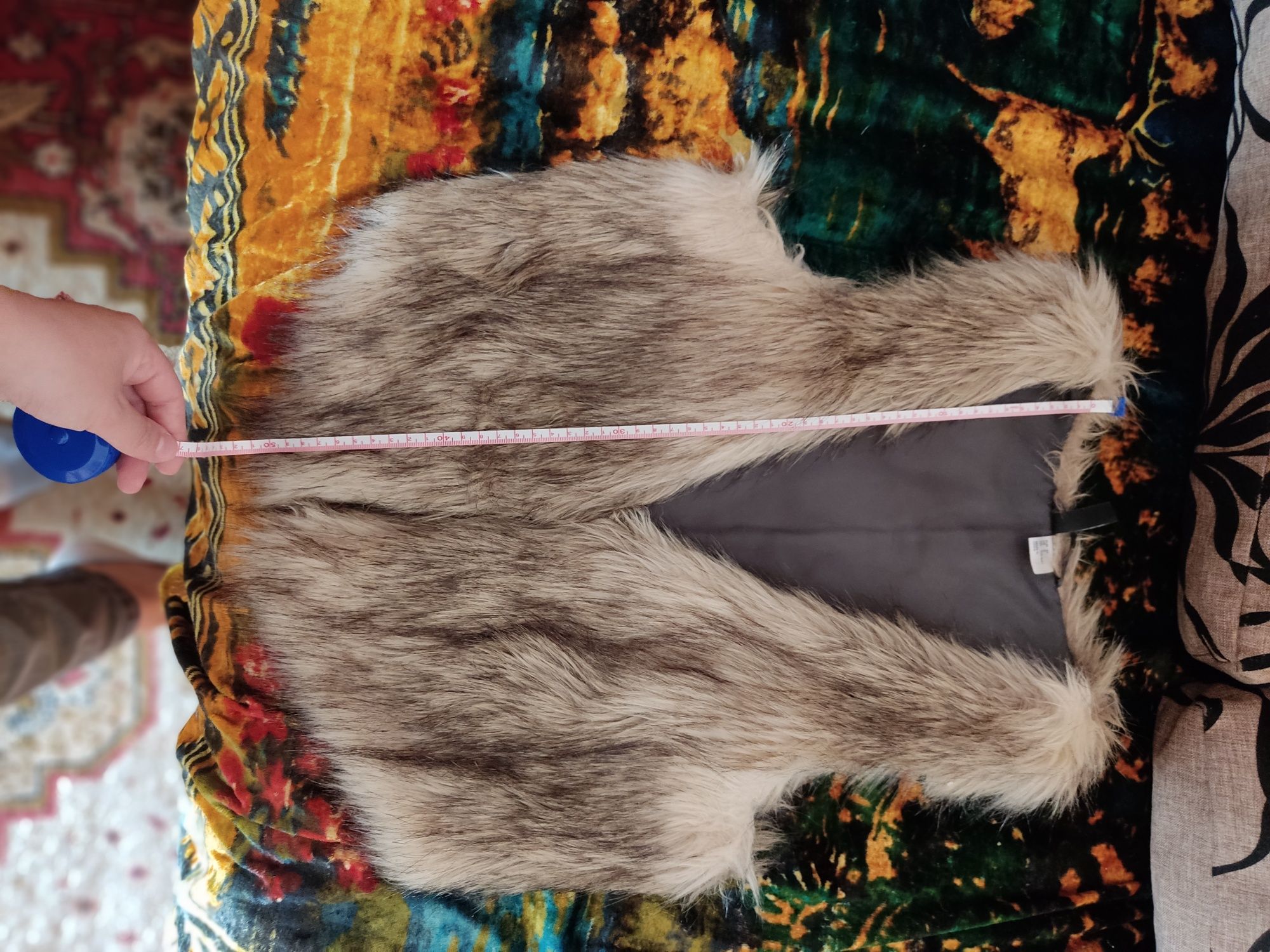 Безрукавка эко мех, женская, 42-48 размер