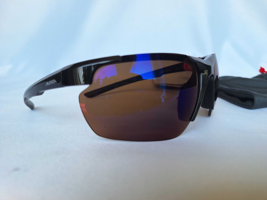 Okulary Sportowe Alpina Defey HR Black Matt S3