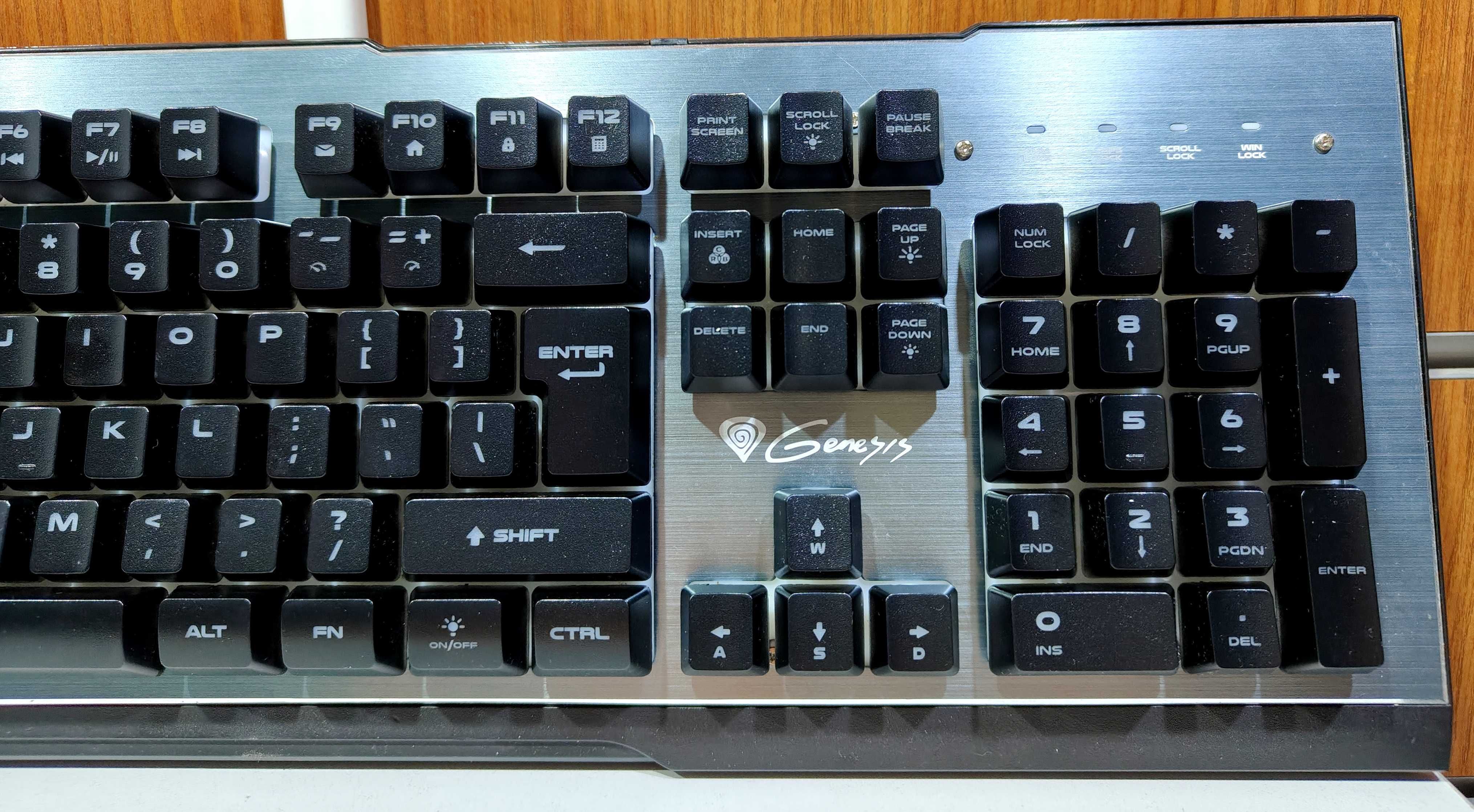 Jak nowa Klawiatura DLA GRACZY GENESIS RHOD 500 RGB