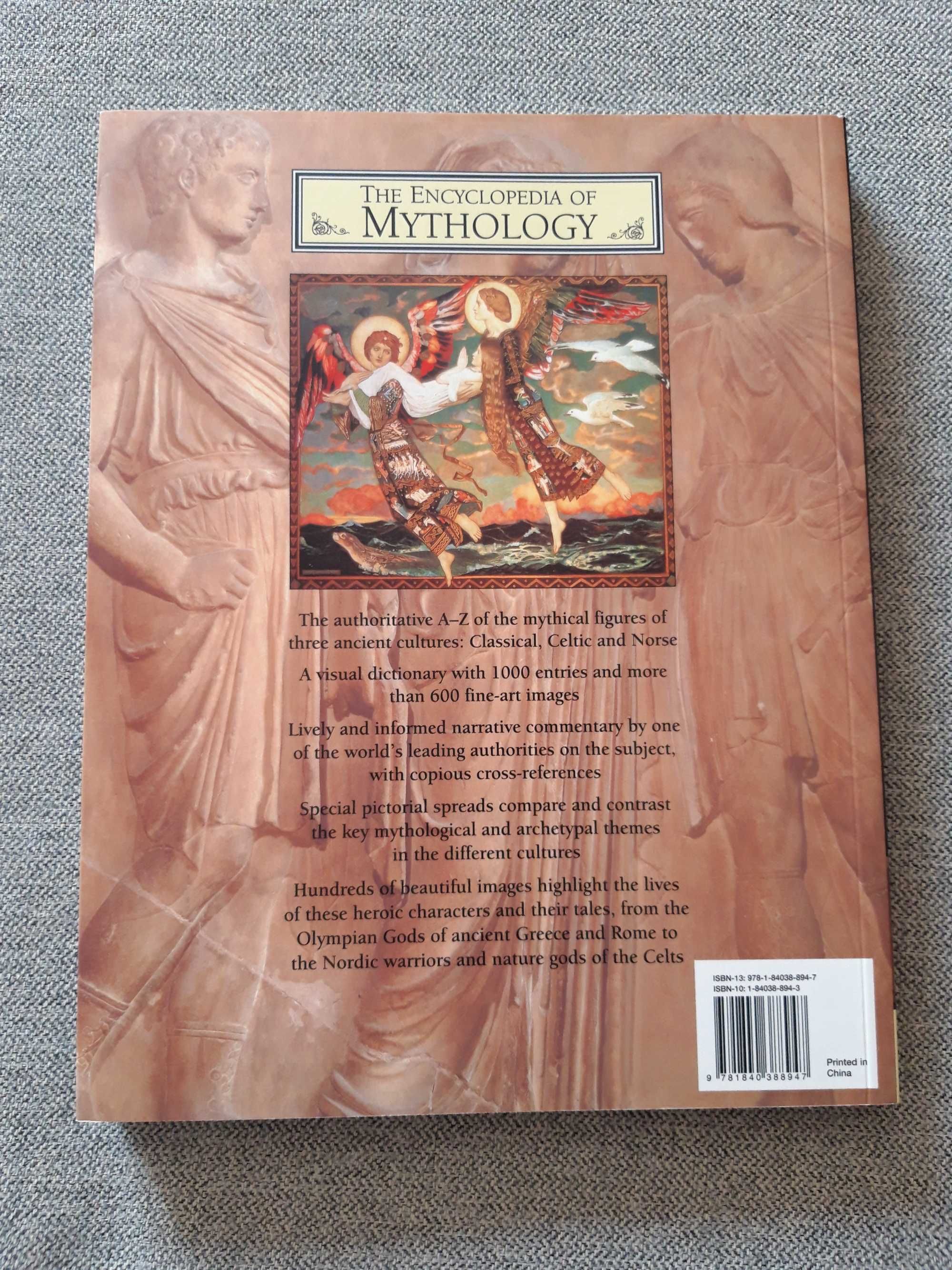 Livro "The Encyclopedia Of Mythology" de Arthur Cotterell