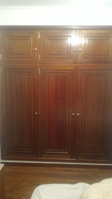 6 portas de roupeiro mogno 200 A x 230 C