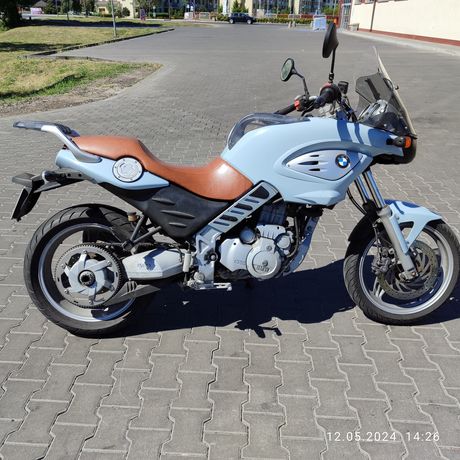 BMW F650 CS na wtrysku