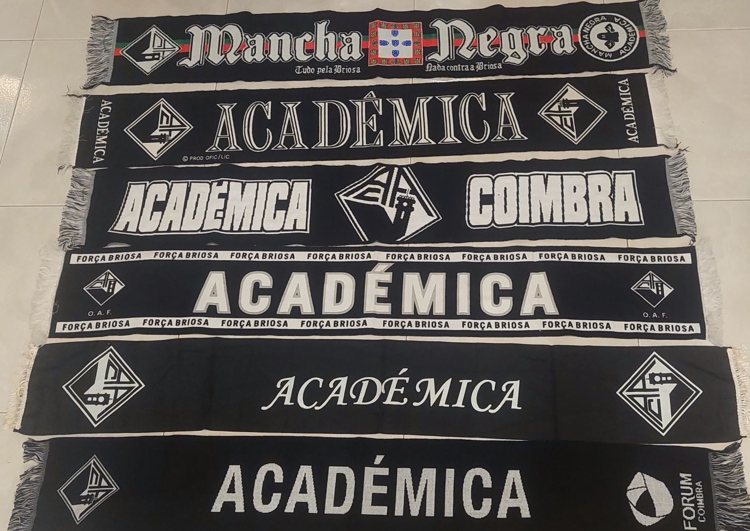 6 Cachecois da Academica de Coimbra