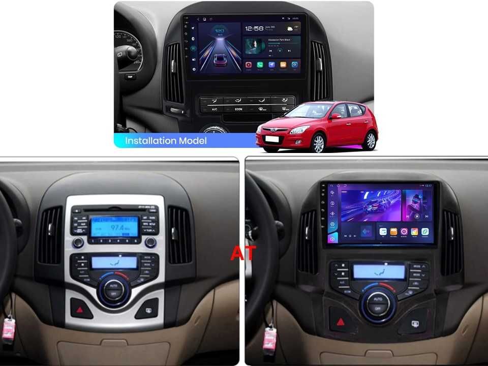 Radio samochodowe Android Hyundai I30 (9", LHD, Auto AC) 2008.-2011