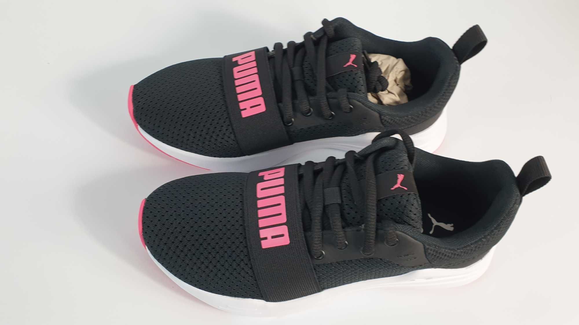 Puma buty sportowe tworzywo sztuczne czarny rozmiar 38