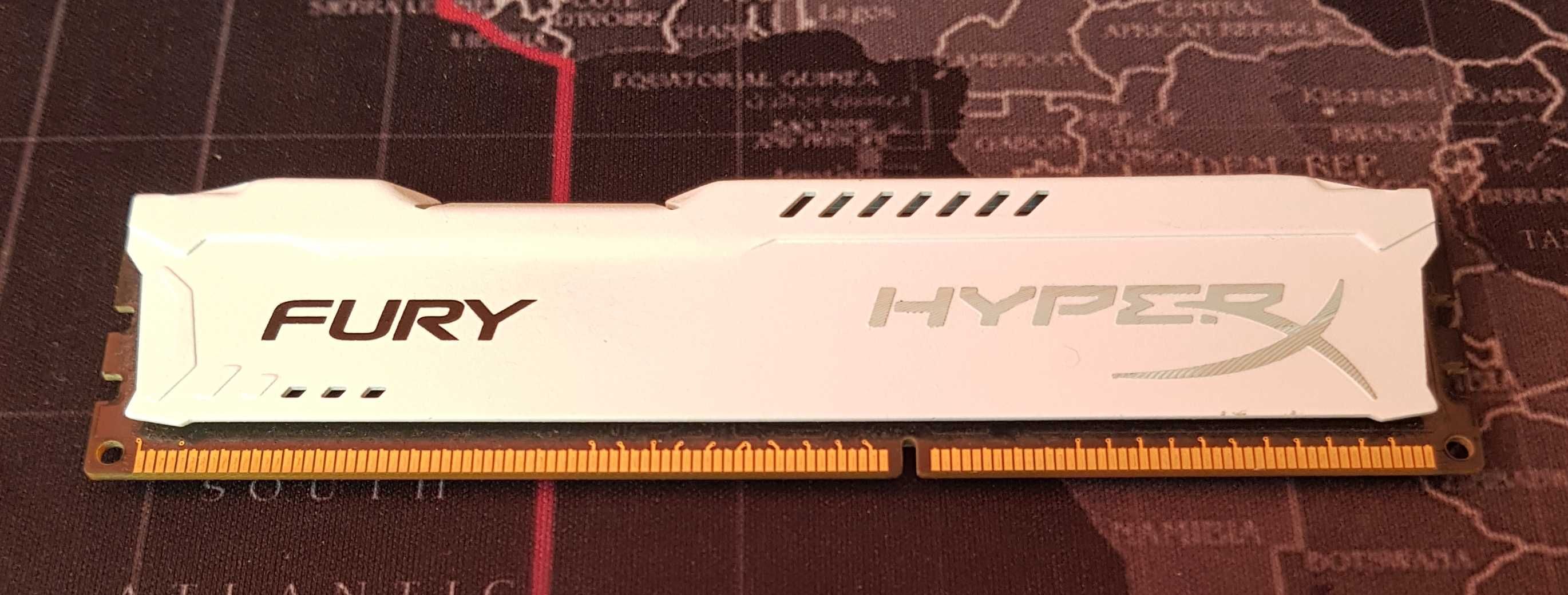 Pamięć HyperX Fury, DDR3, 4 GB, 1600MHz, CL10 (HX316C10FWK2/8)
