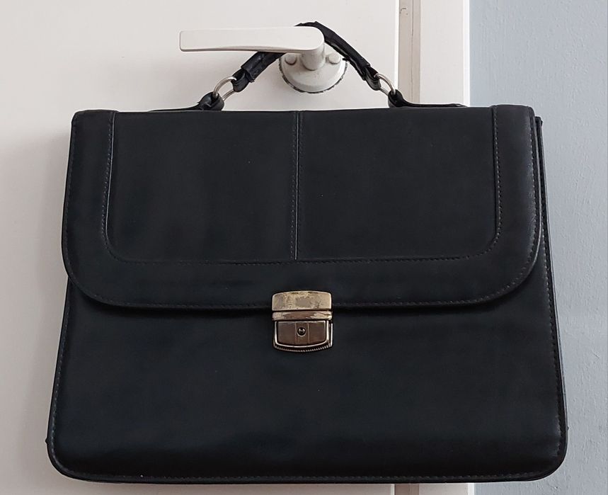 Teczka męska czarna