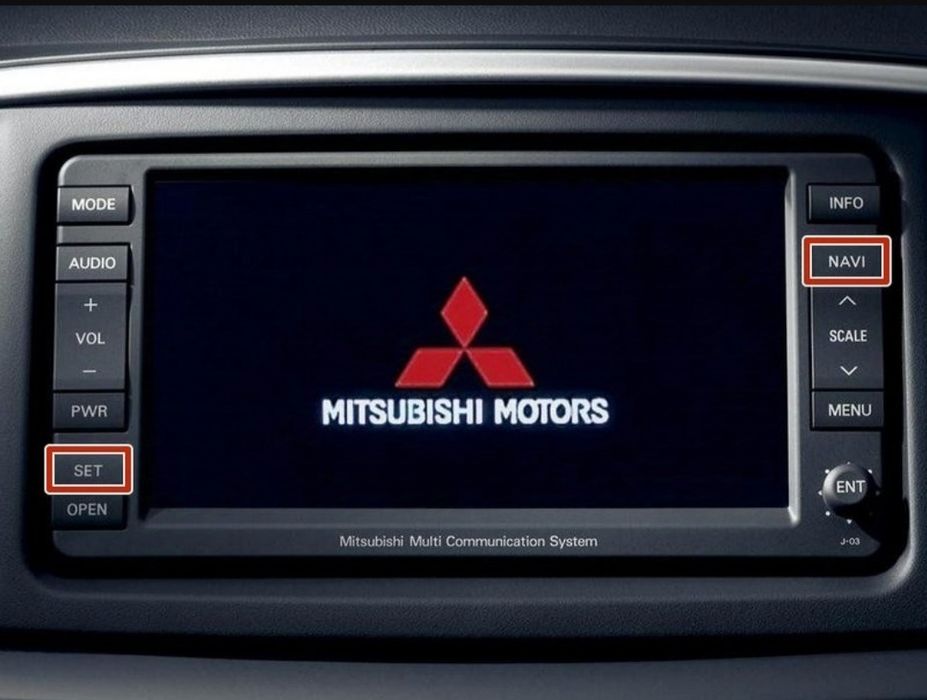 Прошивка русификация карты Украины штатных магнитол mitsubishi mmcs