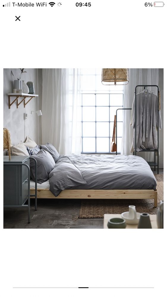 Łóżko UTAKER IKEA sosna sztaplowane