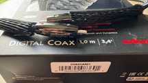 Audioquest Digital Coax Carbon koncentryczny RCA kabel przewód 1m