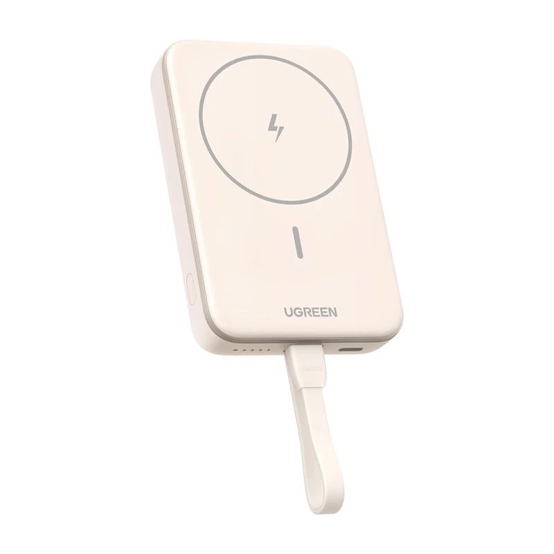 Powerbank magnetyczny 10000mAh Ugreen PB760, PD 20W, Magsafe + kabel