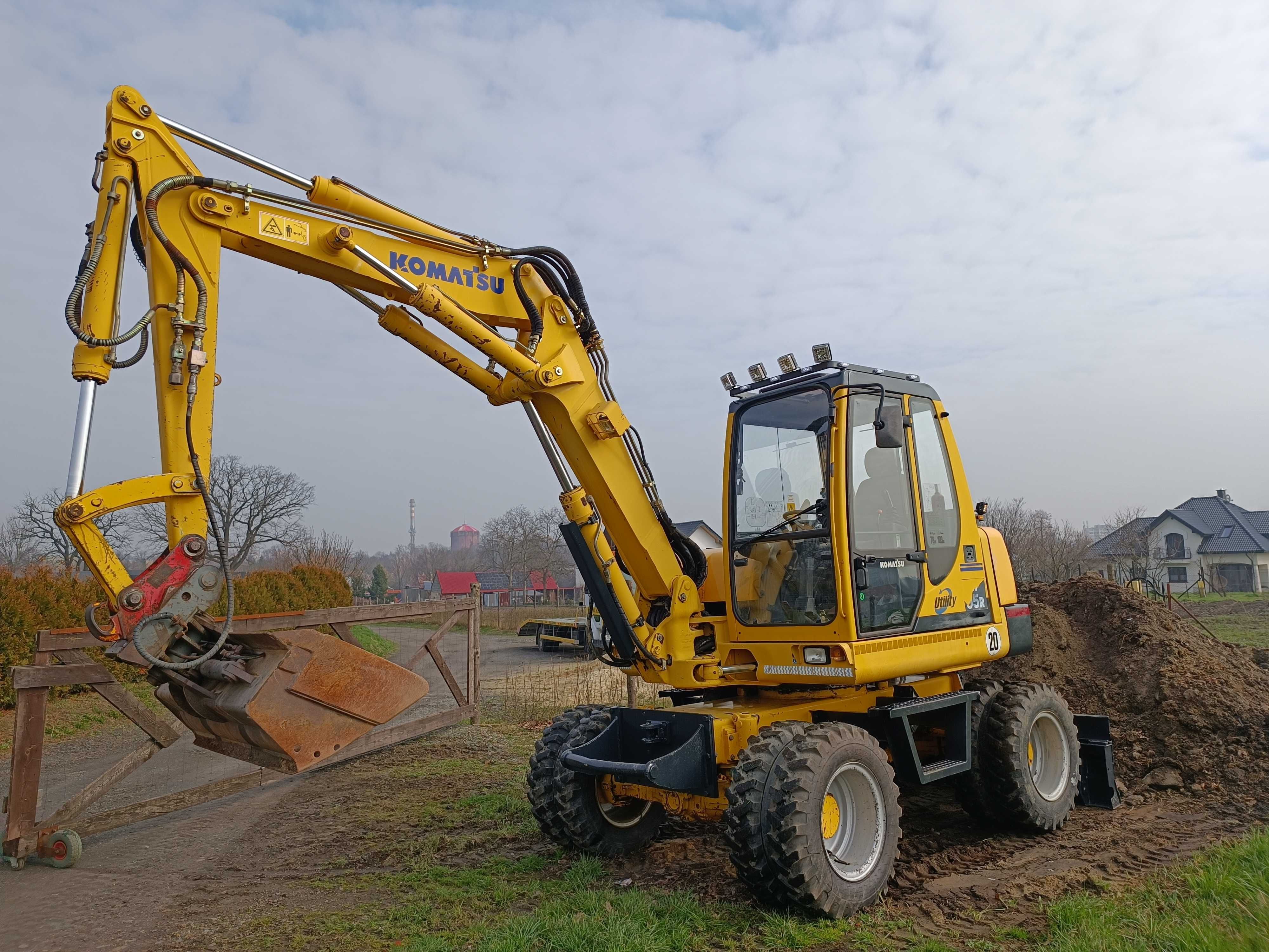 Koparka kołowa Komatsu PW 95