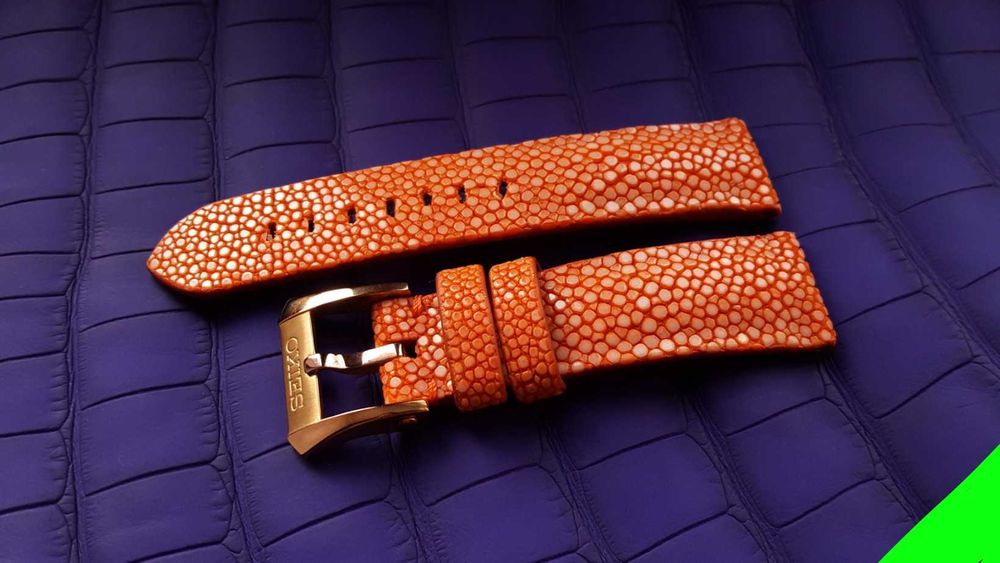 Ремешок для часов кожа ската BREGUET CHOPARD BOVET Lacroix Muller IWC