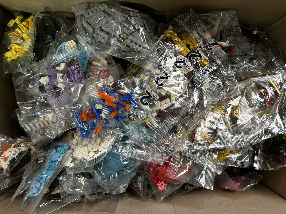 Конструктор на ВАГУ мікс дитячий (сумісний з lego) лего 1кг фігурки