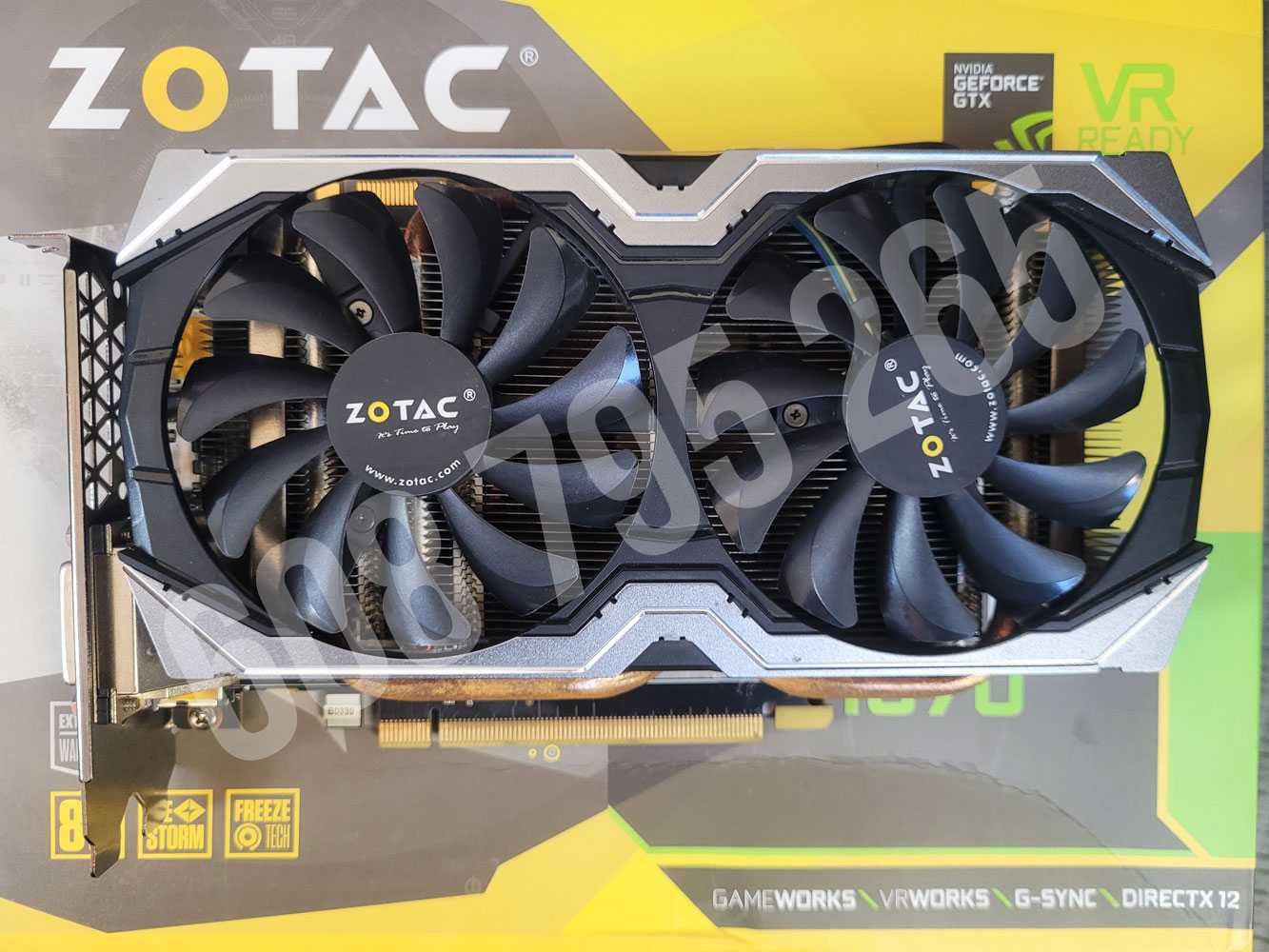 Zotac GEFORCE GTX 1070 mini 8GB 256BIT GDDR5