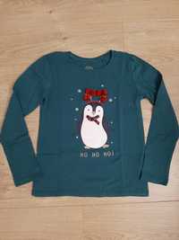 Świąteczna bluzeczka z pingwinkiem Cool Club 134