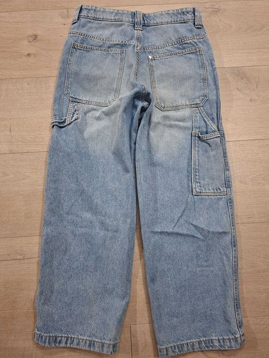 Spodnie chłopiec jeans baggy h&m 140cm